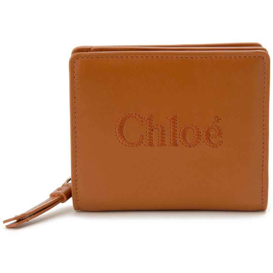 新春初売りセール Chloe クロエ 二つ折り財布 ブラウン レディース 