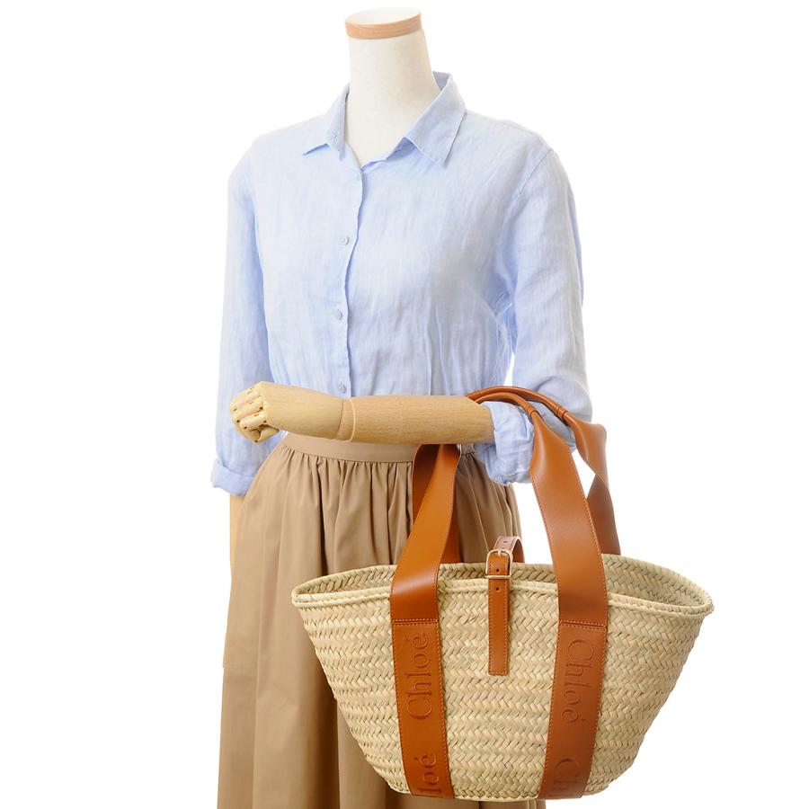 ボーナスストアPlus10％対象店 クロエ Chloe ハンドバッグ カゴバッグ CHC23SS303 J66 247 CHLOE SENSEの画像