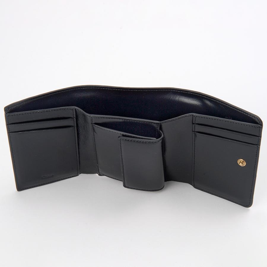Chloe（クロエ） タイムセール 三つ折り財布 CHC25SP483 O16 001 CHLOE