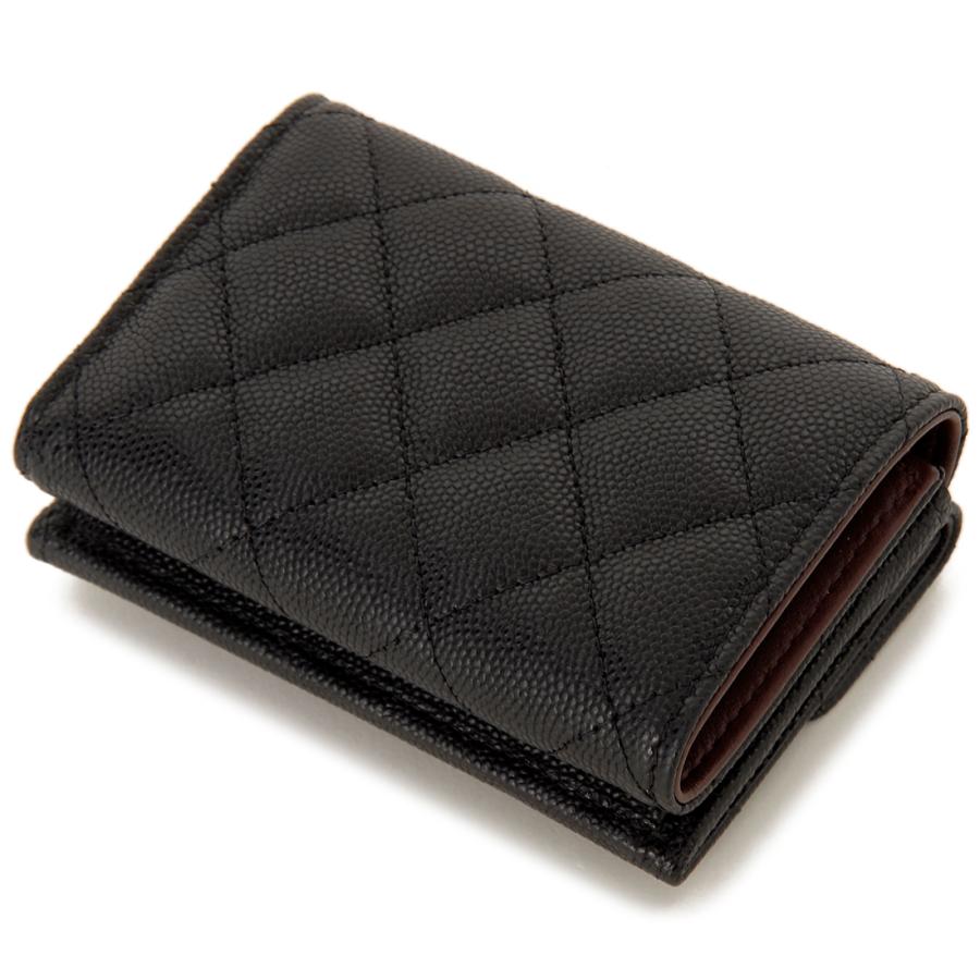 CHANEL（シャネル） 三つ折り財布 ブラック AP0230 Y33352 C3906