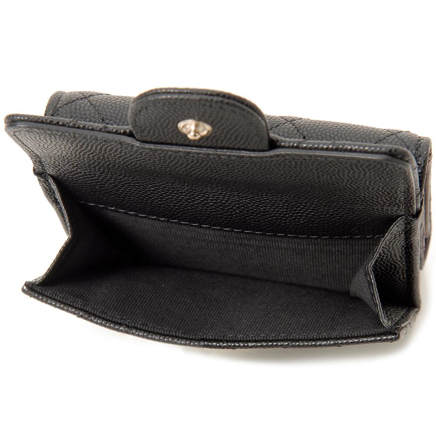 CHANEL（シャネル） 三つ折り財布 ブラック AP0230 Y33352 C3906