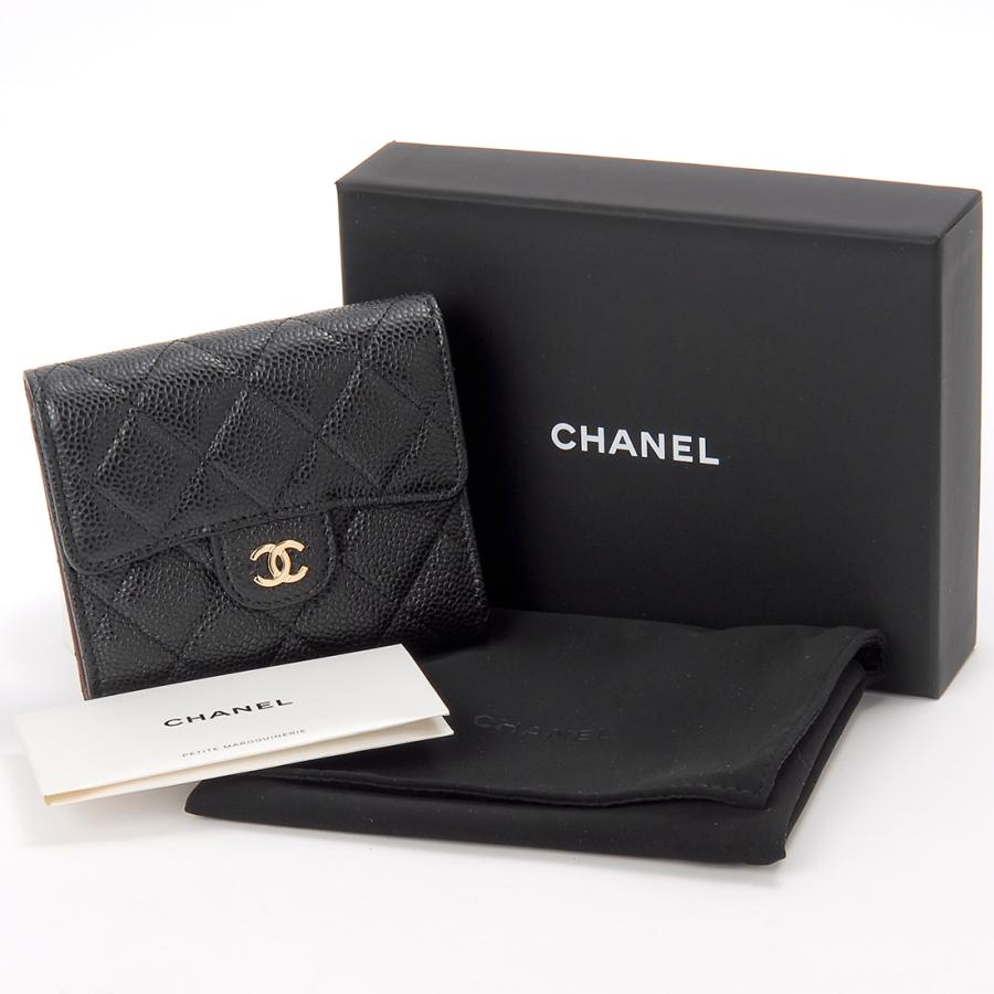 CHANEL シャネル 三つ折り財布 レディース AP0231 Y01864 C3906 マトラッセの画像