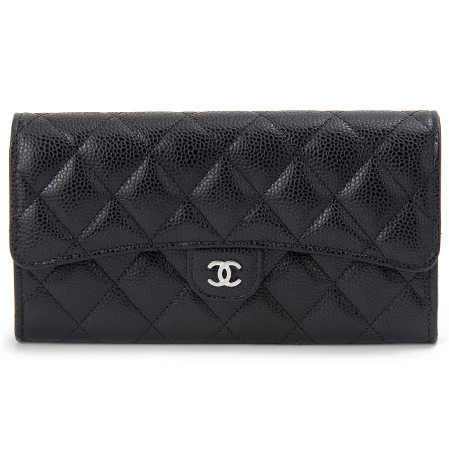 CHANEL（シャネル） 長財布 レディース ブラック AP0241 Y01588 C3906