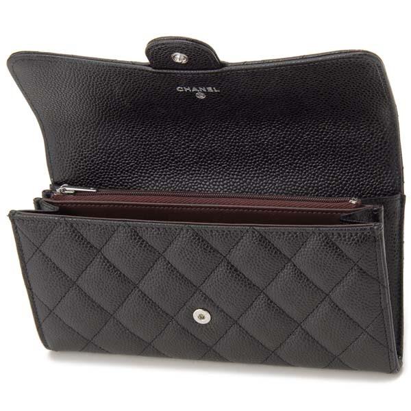 CHANEL シャネル 長財布 レディース ブラック 黒 AP0241 Y01588