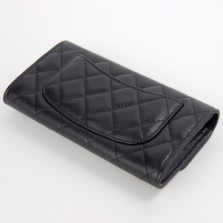CHANEL（シャネル） 長財布 レディース ブラック AP0241 Y01588 C3906