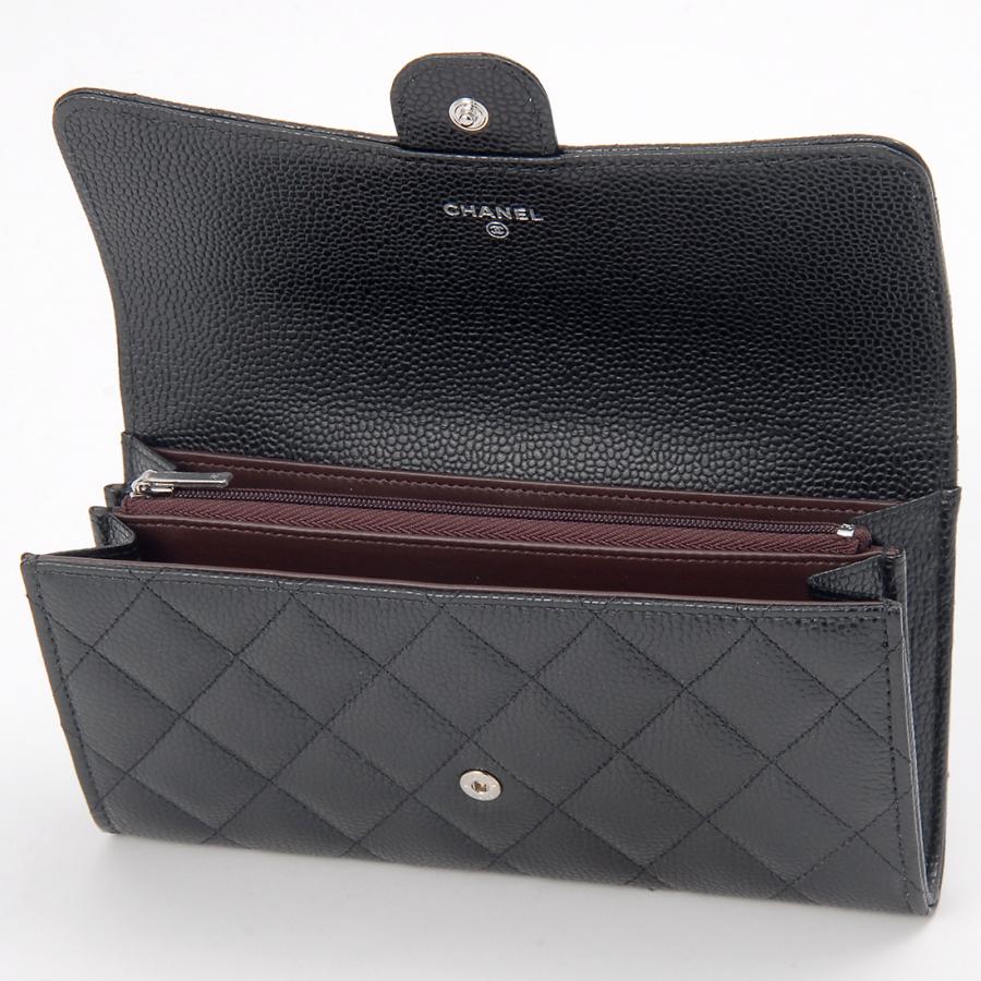 CHANEL（シャネル） 長財布 レディース ブラック AP0241 Y01588 C3906