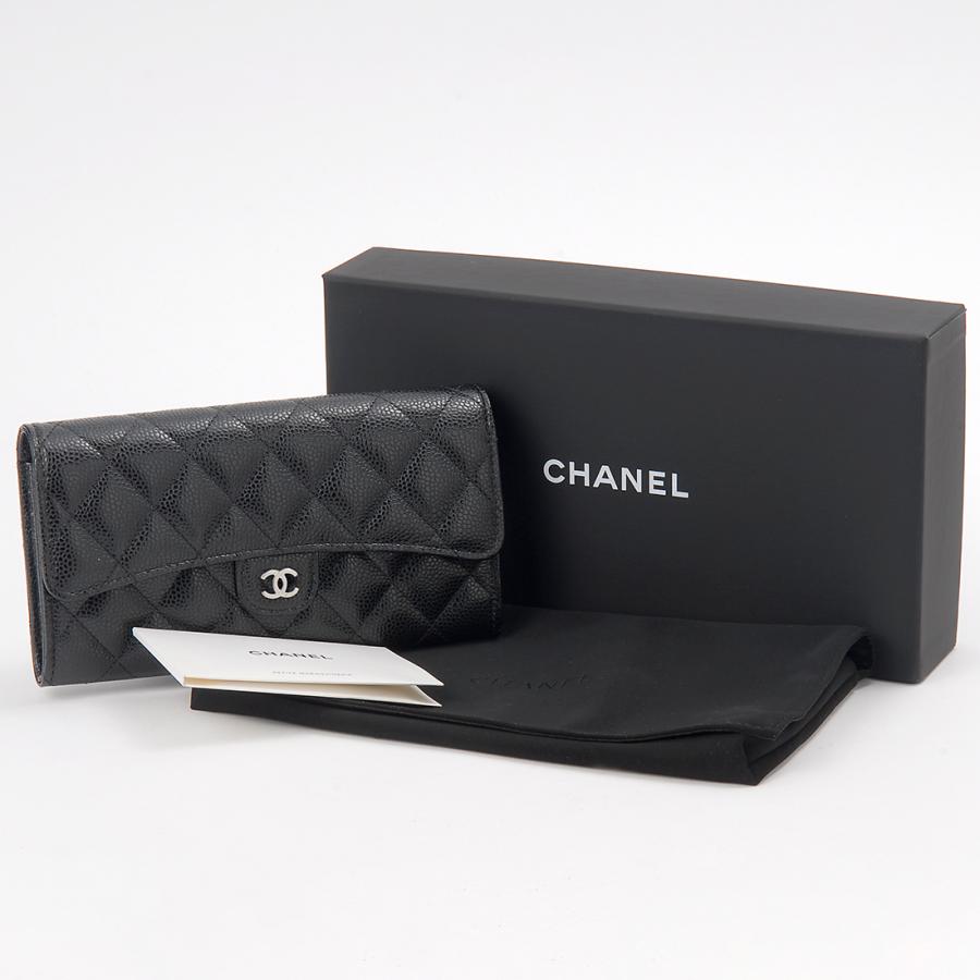 CHANEL（シャネル） 長財布 レディース ブラック AP0241 Y01588 C3906