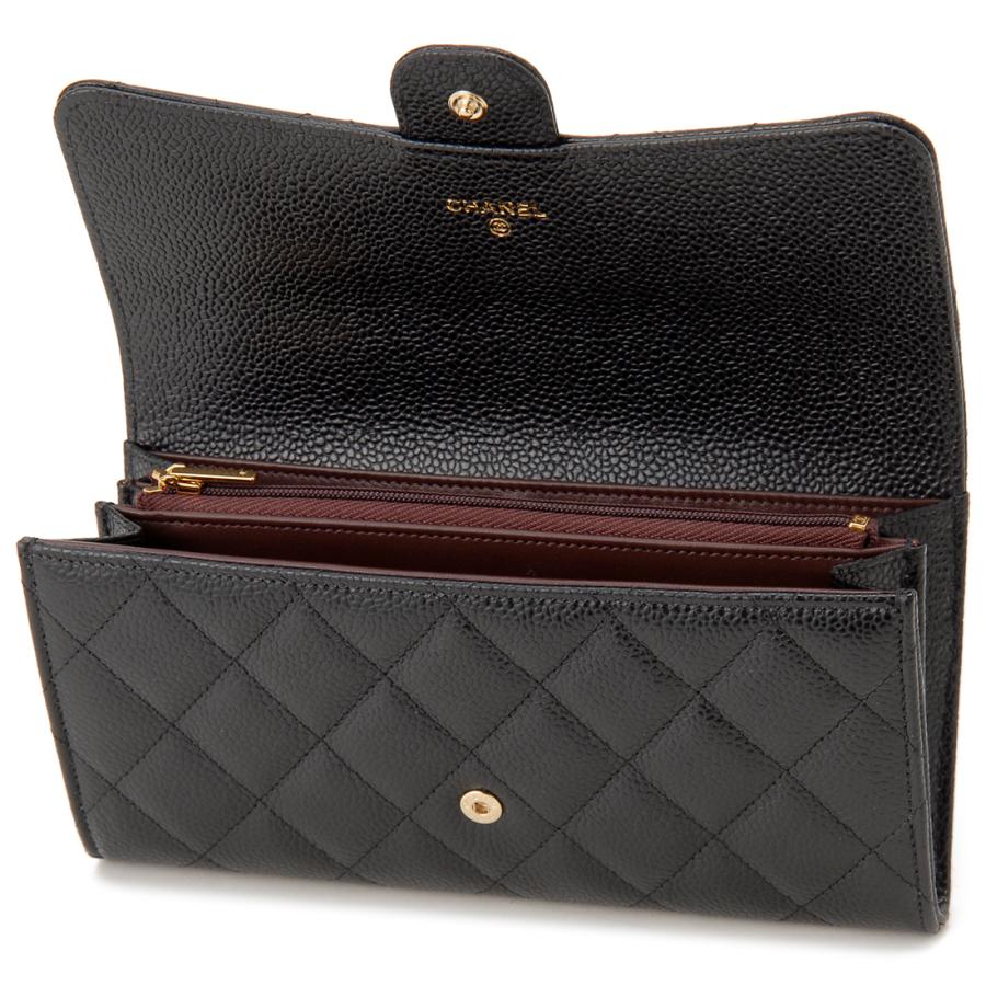 CHANEL（シャネル） 長財布 レディース ブラック AP0241 Y01864 C3906
