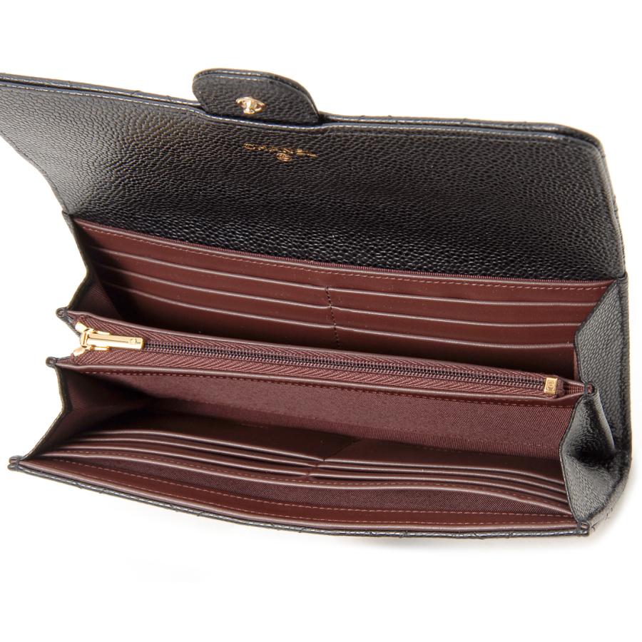 CHANEL（シャネル） 長財布 レディース ブラック AP0241 Y01864 C3906