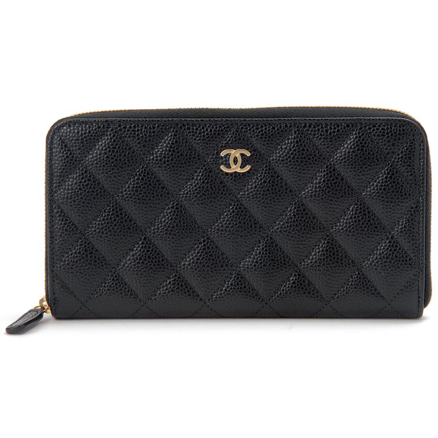 【未使用】CHANELノベルティ長財布　ブラック CHANEL シャネル 長財布 レディース ブラック AP0242 Y01864