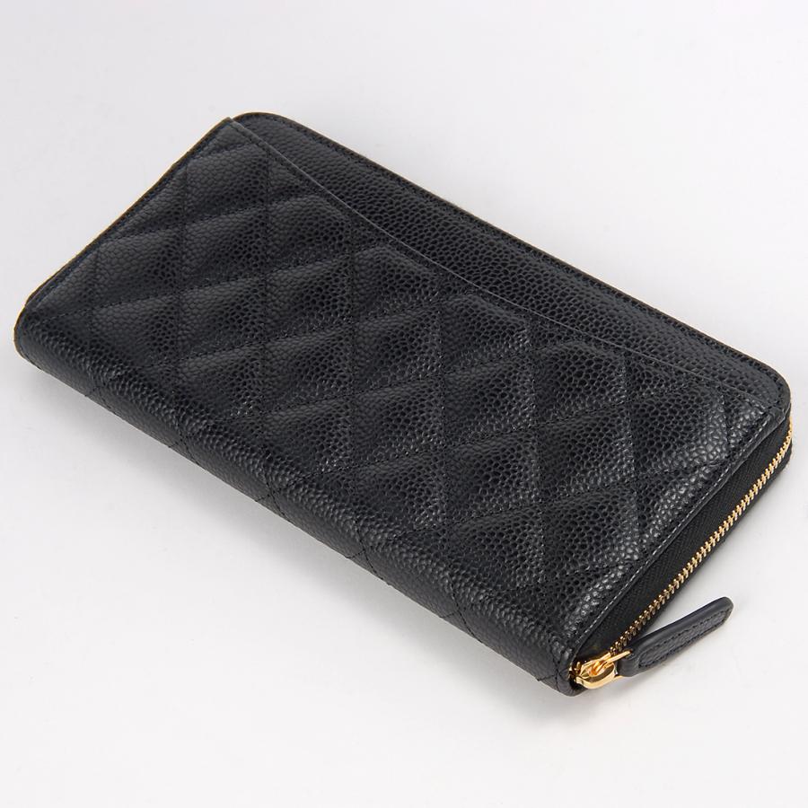CHANEL ブラック キルティング 長財布 CHANEL ブラック キルティング 二つ折り財布 - メルカリ