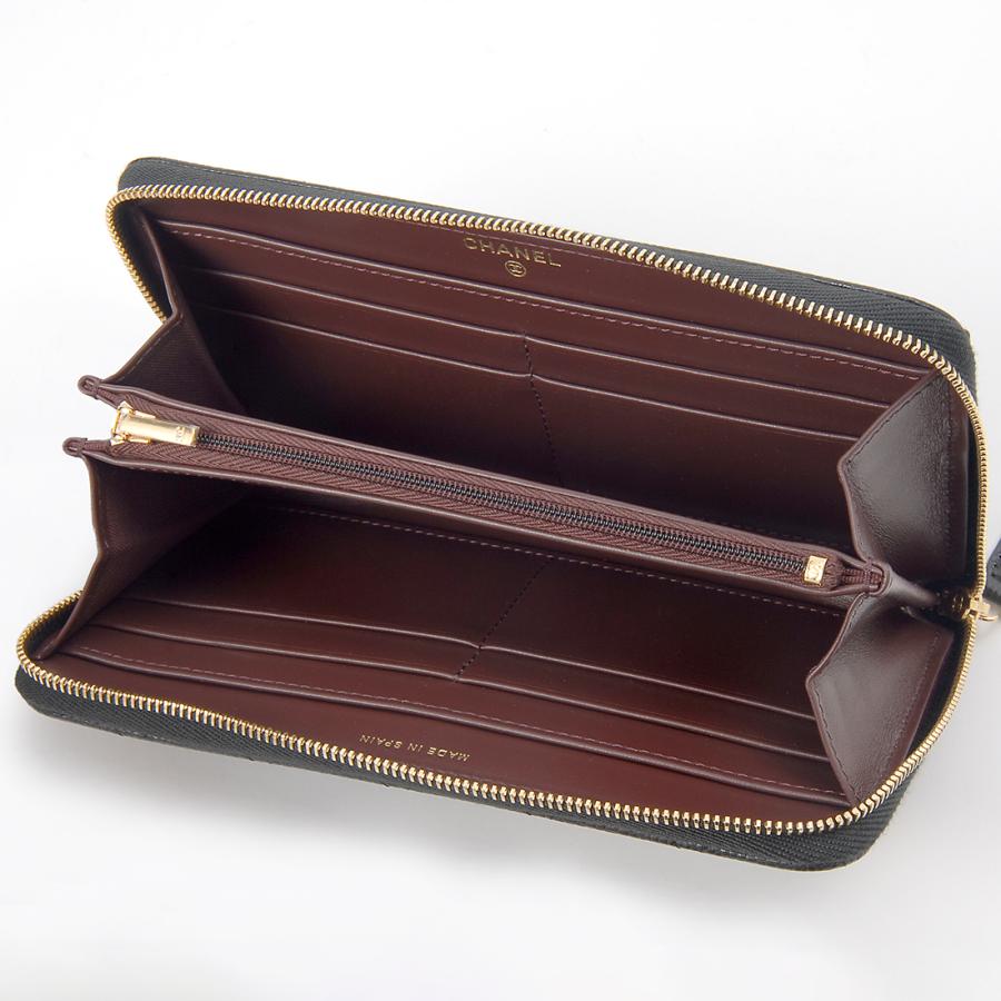 CHANEL シャネル 長財布 レディース ブラック AP0242 Y01864