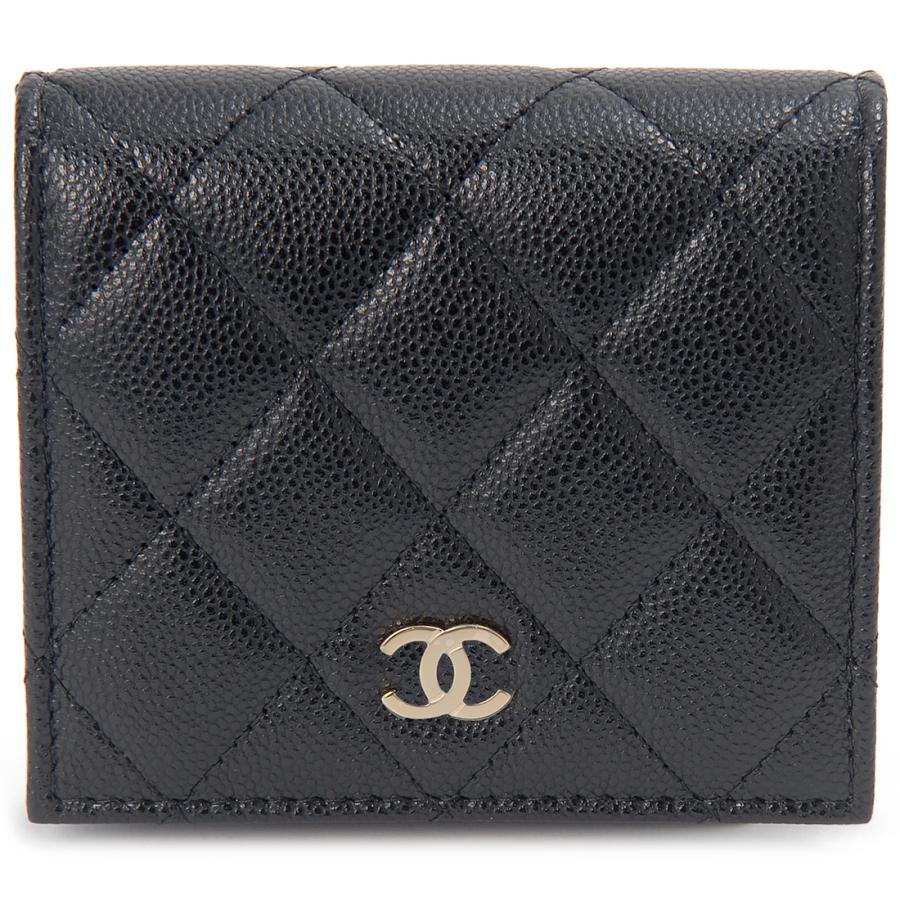 CHANEL シャネル 二つ折り財布 AP3178 B10583 C3906 クラシック 