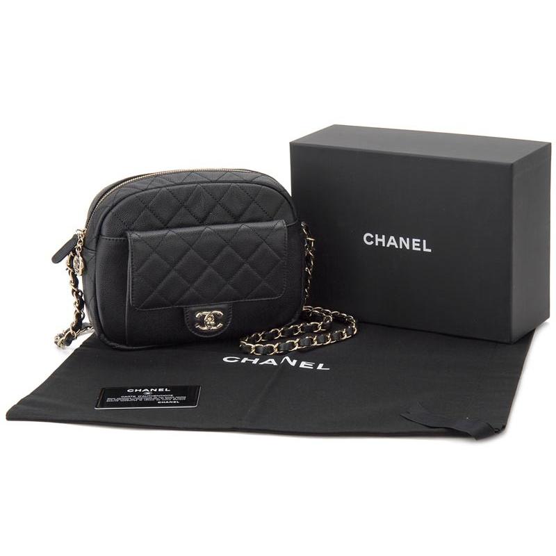 【ミニバッグとしても♪】CHANEL カメラバッグ 可愛いミニサイズ♡】CHANEL《チェーンポシェット》 (CHANEL