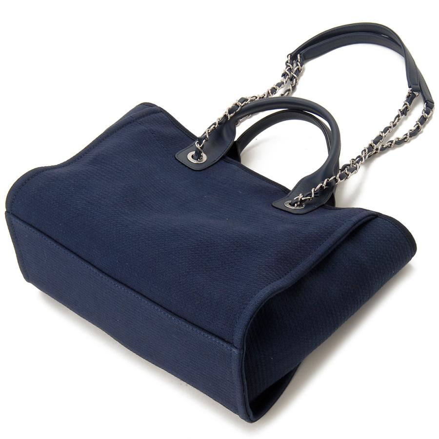 CHANEL（シャネル） トートバッグ レディース ネイビー AS3257 B07300