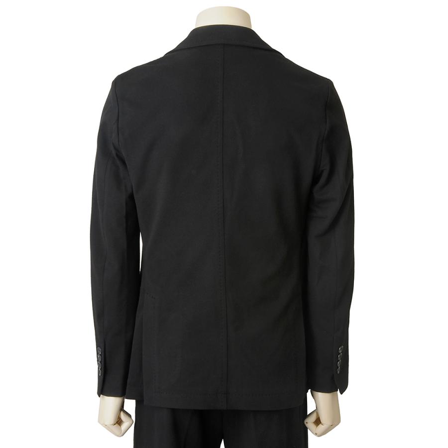 CIRCOLO 1901 ブラック テーラードジャケット CIRCOLO 1901（チルコロ 1901） チルコロ ジャケット COTTON JERSEY