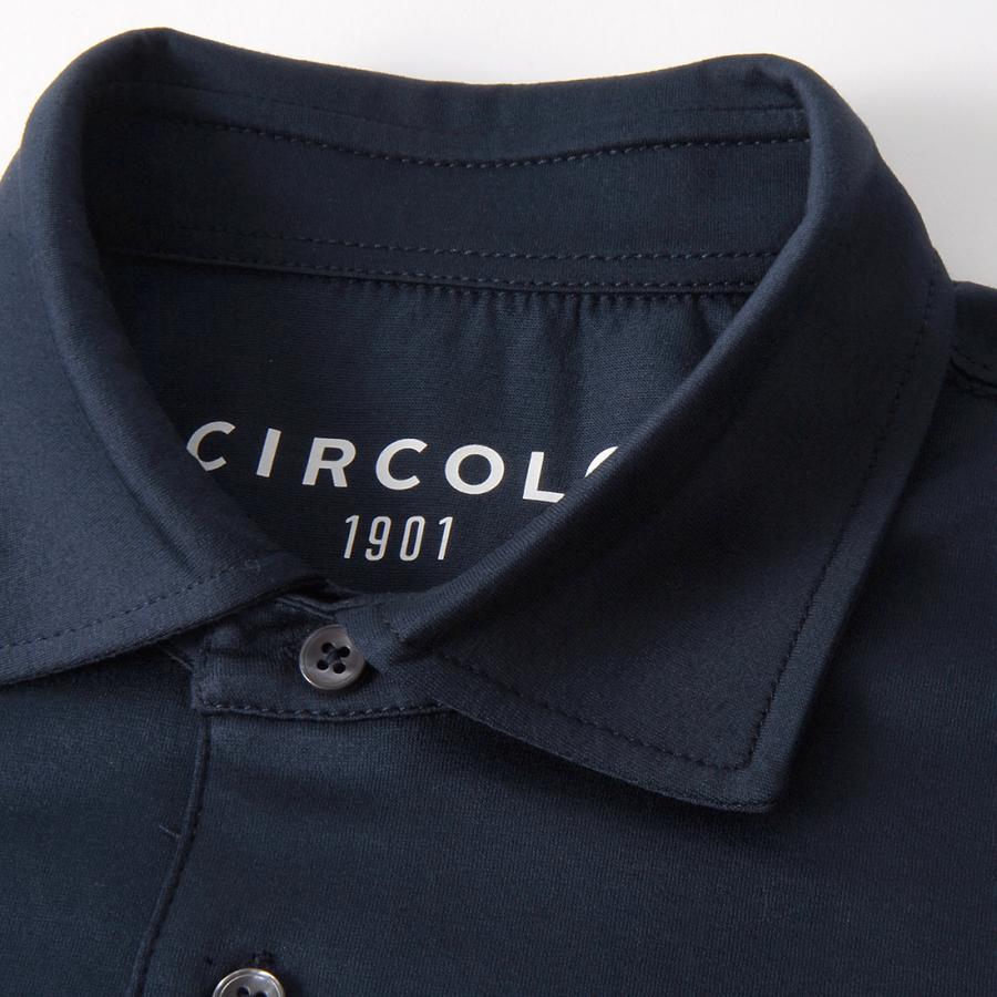 CIRCOLO 1901（チルコロ 1901） ポロシャツ メンズ ネイビー CN4716 03