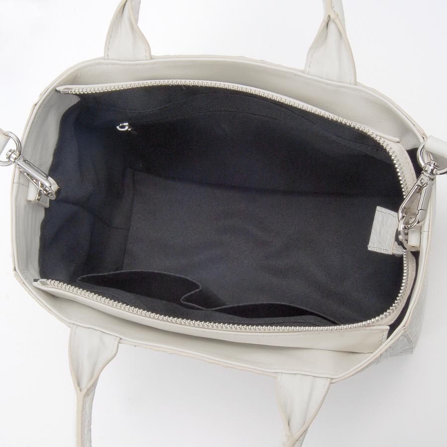 RODANIA（ロダニア） カイマン ワニ革 ハンドバッグ レディース