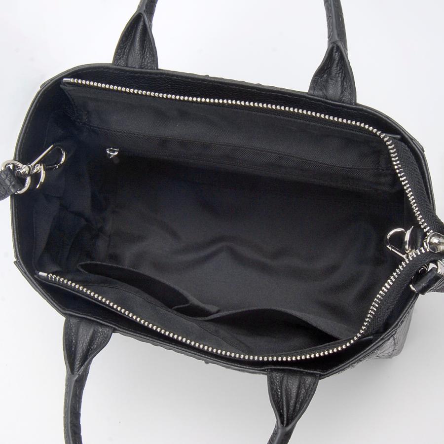 RODANIA（ロダニア） カイマン ワニ革 ハンドバッグ レディース