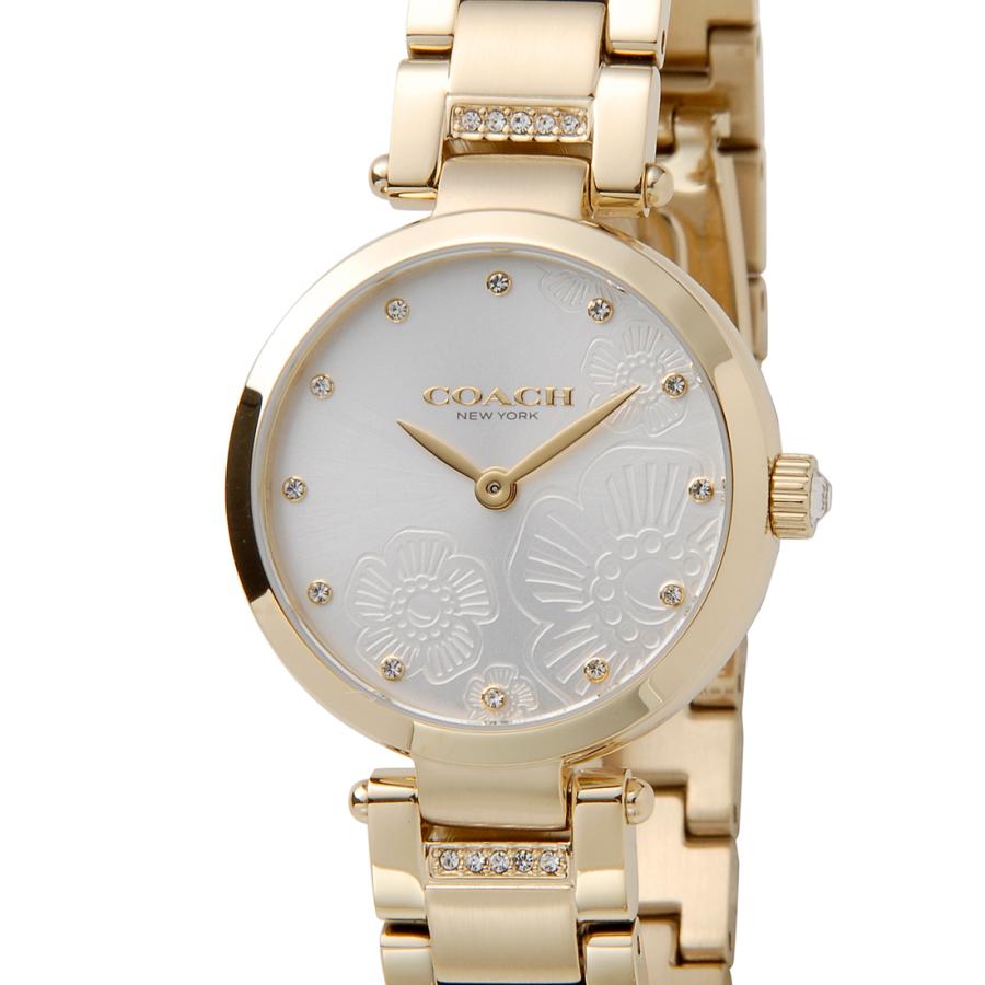 コーチ時計 レディース パーク 25mm バングル クォーツ イエローゴールド コーチ時計 レディース パーク 25mm バングル クォーツ イエロー