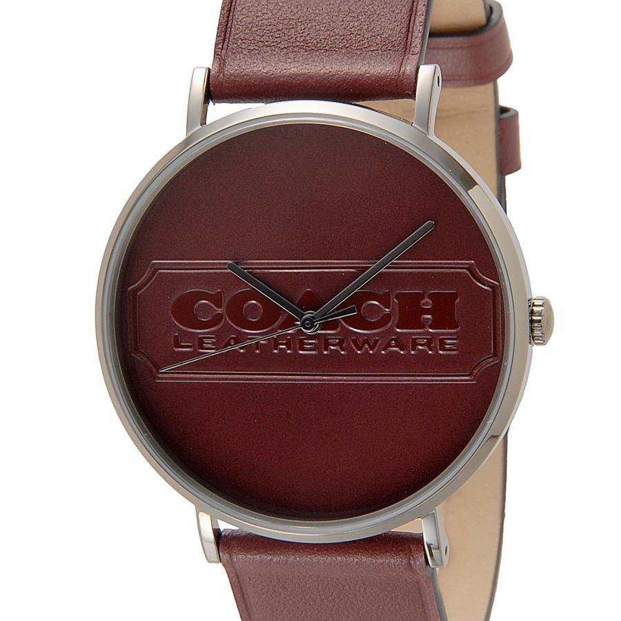 COACH 時計 チャールズ 41mm クォーツ 14602598 CHARLES レザー COACH コーチ 腕時計 メンズ 14602598 CHARLES チャールズ 41mm
