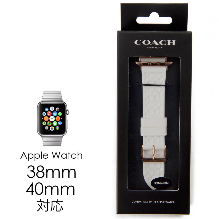 COACH コーチ 腕時計 替えベルト 14700041 アップルウォッチ バンド 38mm/40mm シグネチャー COC14700041