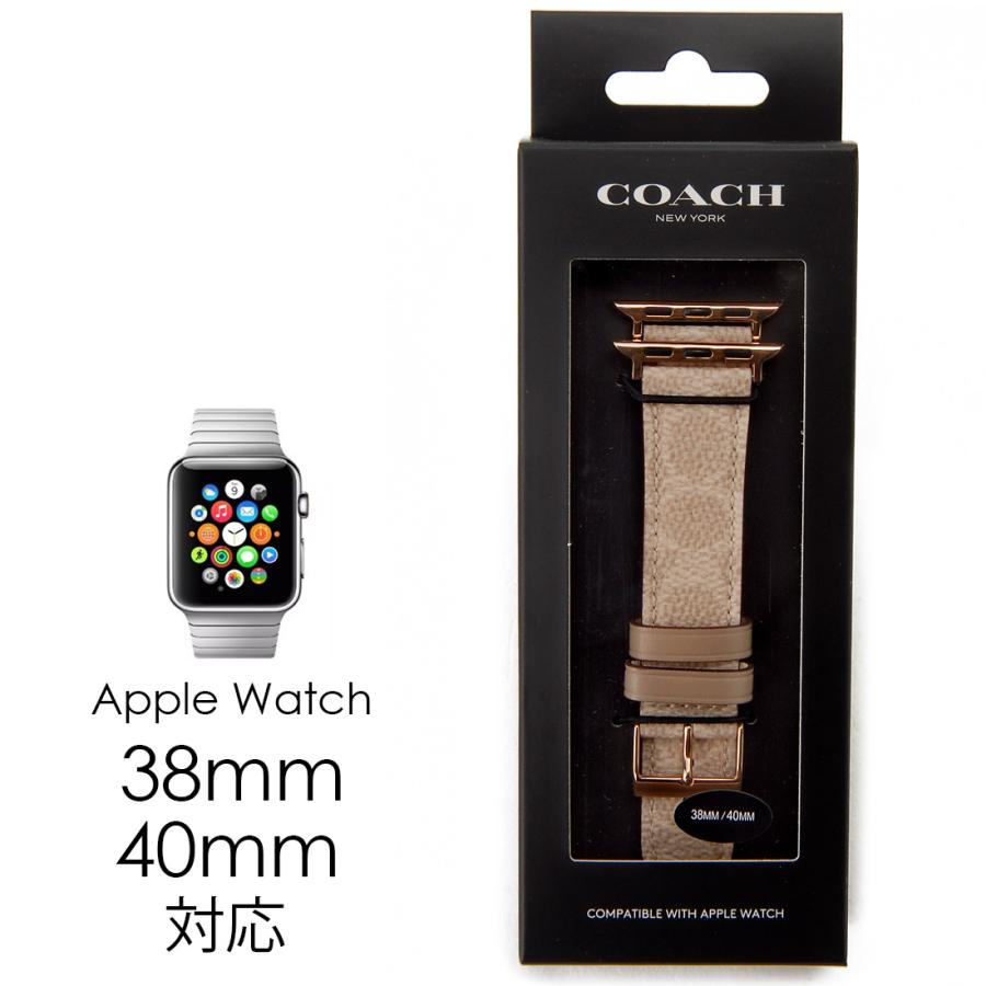 Apple Watch 38 40mm コーチ 替えベルト Amazon | [コーチ] アップル ウォッチ 替えベルト【38mm/40mm