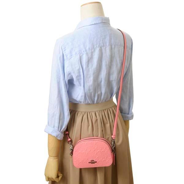 COACH（コーチ） ショルダーバッグ レディース ピンク 3278 QBQRI ミニ 