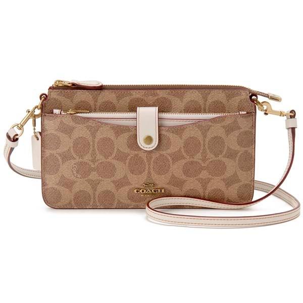 COACH（コーチ） ショルダーバッグ 長財布 レディース ホワイト 37458