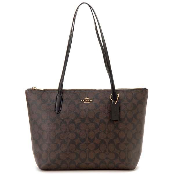 COACH（コーチ） バッグ トートバッグ レディース ブラウン×ブラック