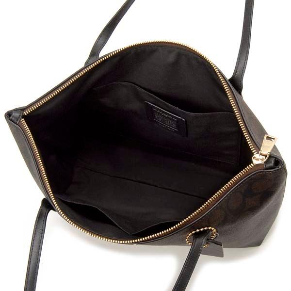 COACH（コーチ） バッグ トートバッグ レディース ブラウン×ブラック