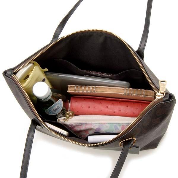 COACH（コーチ） バッグ トートバッグ レディース ブラウン×ブラック