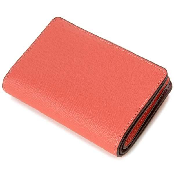 COACH（コーチ） 二つ折り財布 レディース タンジェリン オレンジ