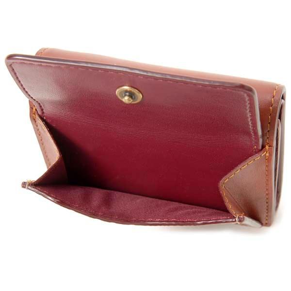 COACH（コーチ） 三つ折り財布 レディース ブラウン 85031 B4NQ4