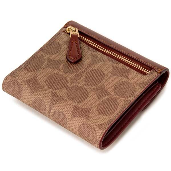 コーチ COACH 三つ折り財布　タン/ブラウン COACH（コーチ） 財布 三つ折り財布 レディース タン ブラウン