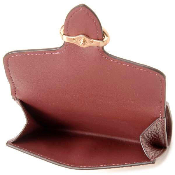 COACH（コーチ） 財布 二つ折り財布 レディース チョーク×ピンク