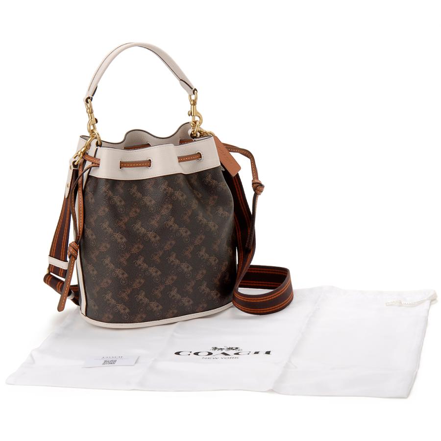 コーチ ショルダーバッグ C8465 ホース アンド キャリッジ プリント