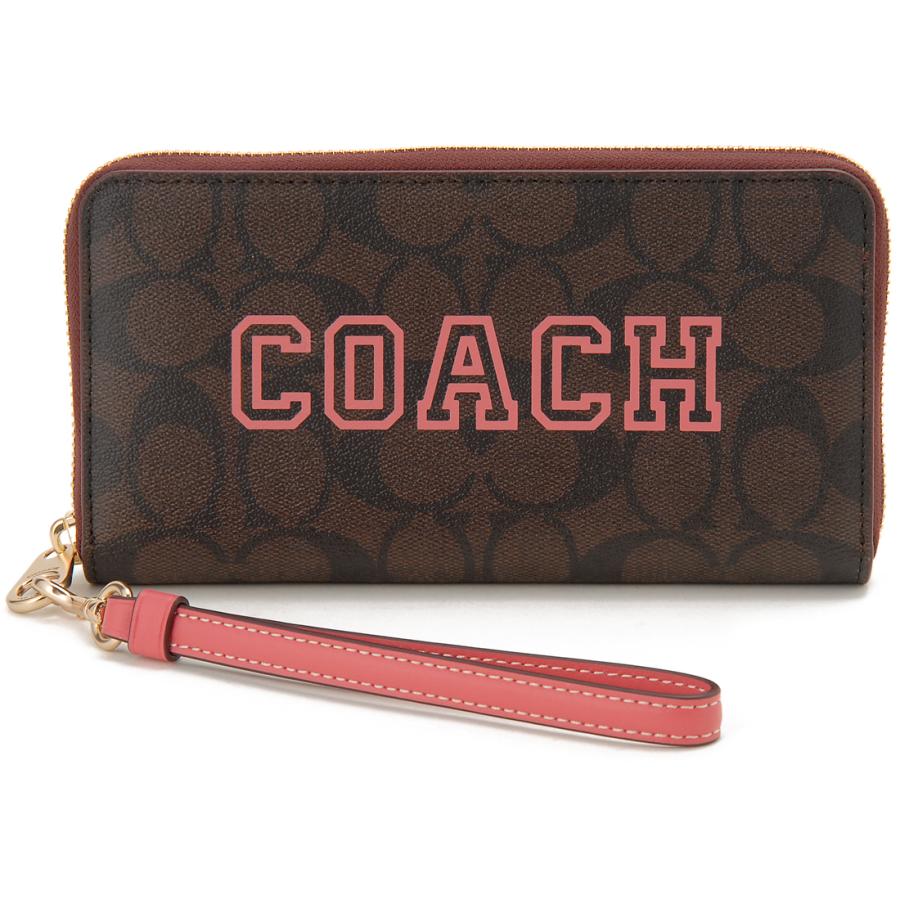 COACH（コーチ） 長財布 CB856IMUOE シグネチャー ロゴ : s-select 
