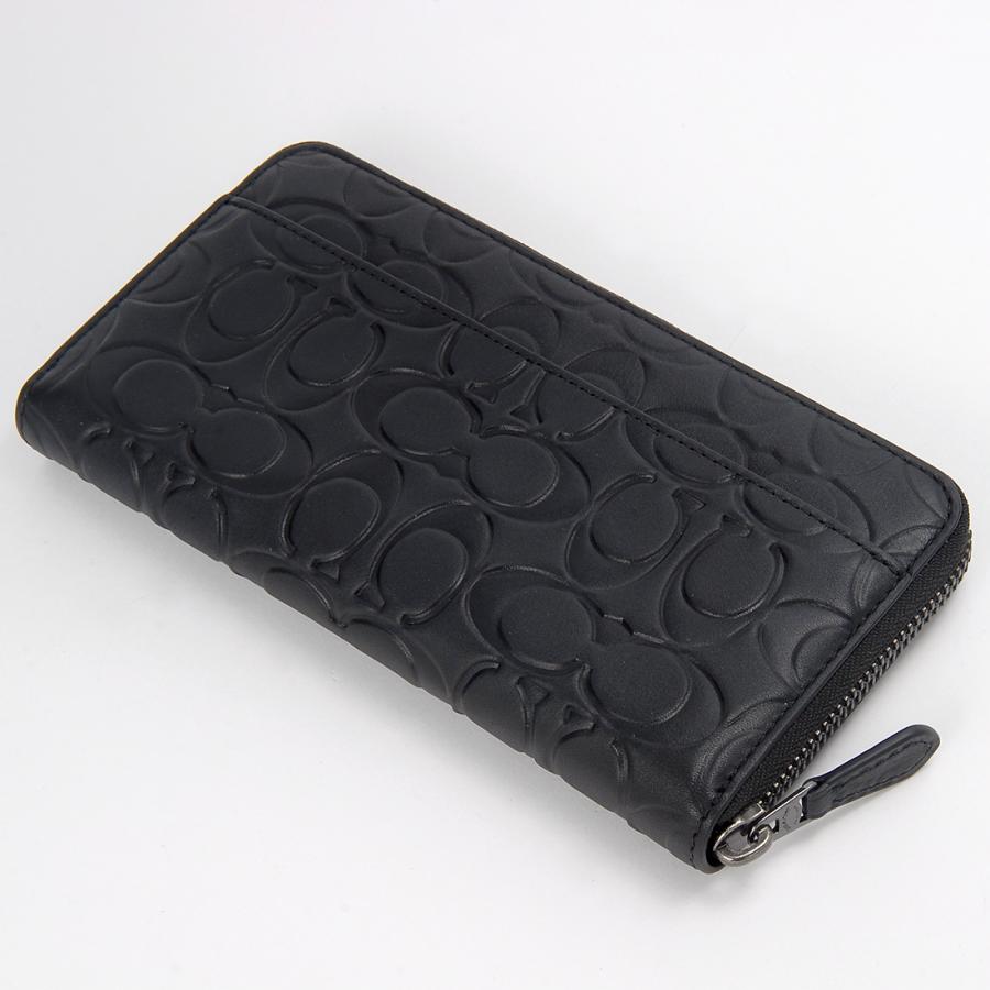 COACH コーチ 長財布 メンズ レディース CE551QBBK ACCORDION