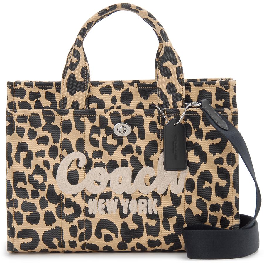 COACH コーチ トートバッグ レディース レオパード CP770LHWLH CARGO TOTE COACH（コーチ） トートバッグ レディース レオパード CP770LHWLH