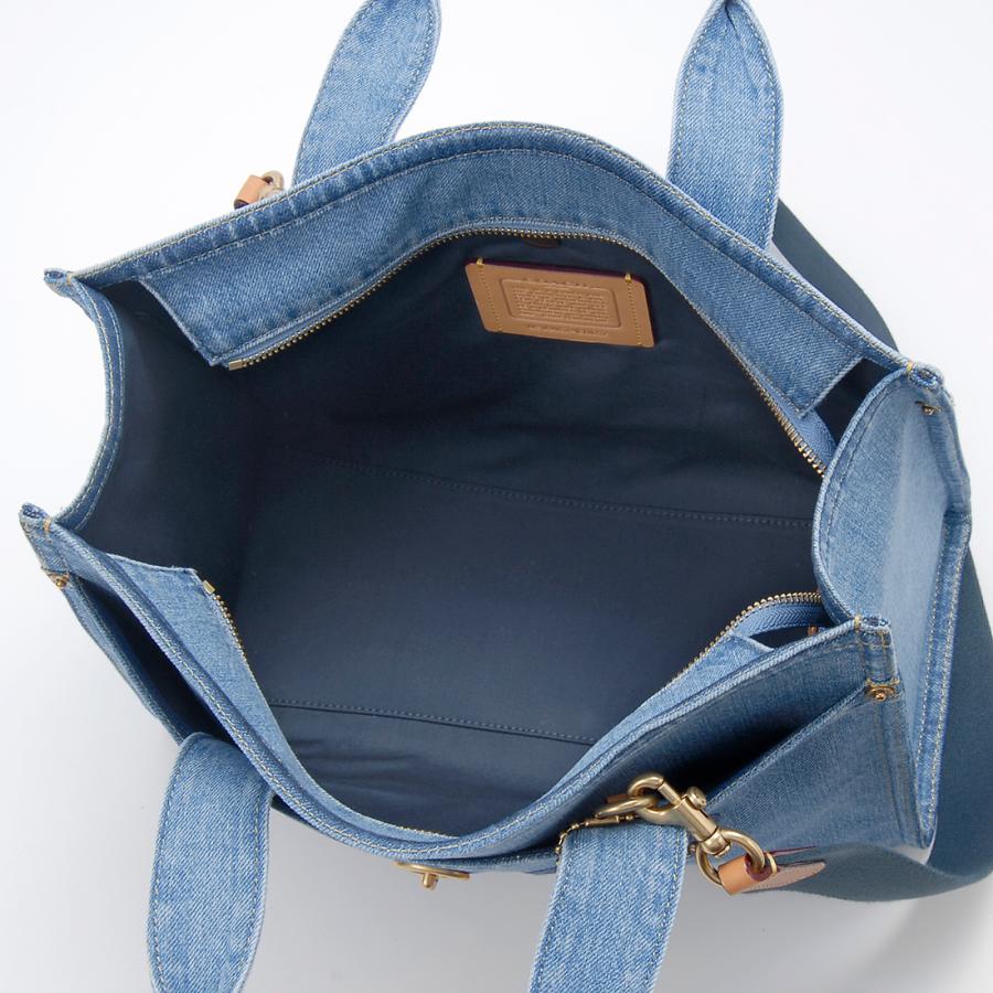 COACH（コーチ） トートバッグ レディース CR657 B4IN デニムバッグ