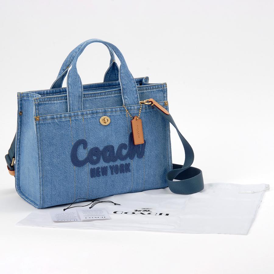 COACH（コーチ） トートバッグ レディース CR657 B4IN デニムバッグ