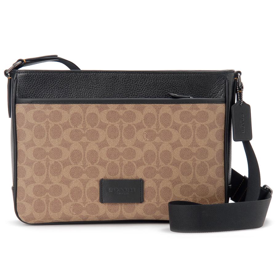 COACH コーチ ショルダーバッグ メンズ CV761QBNRX SIGNATURE COACH（コーチ） ショルダーバッグ メンズ CV761QBNRX SIGNATURE : s