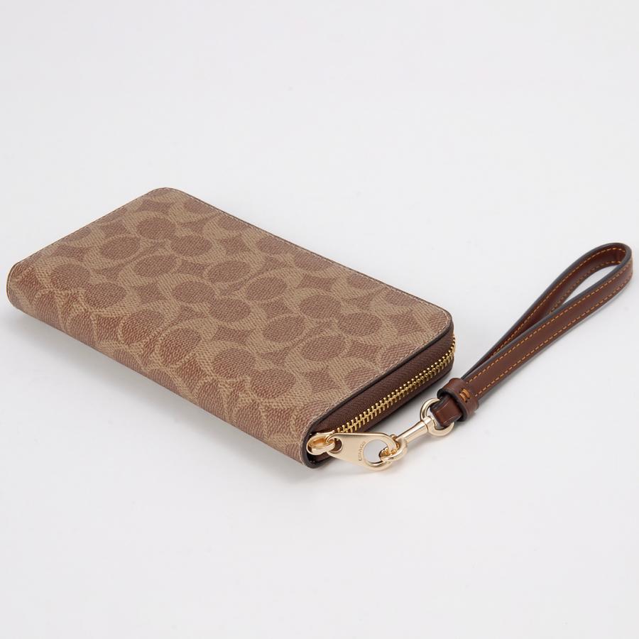 COACH コーチ　長財布　CW778 ブラウン　シグネチャー　新品未使用 COACH（コーチ） 長財布 レディース ブラウン シグネチャー CW778