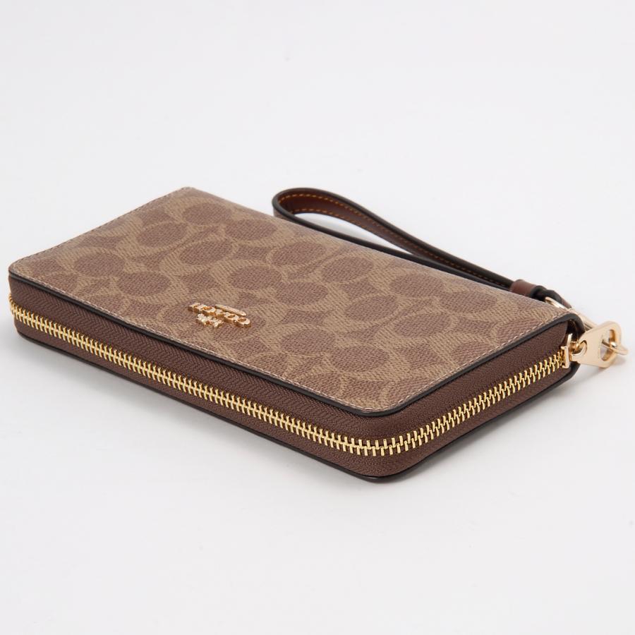 COACH コーチ　長財布　CW778 ブラウン　シグネチャー　新品未使用 COACH（コーチ） 長財布 レディース ブラウン シグネチャー CW778
