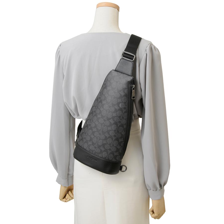 COACH（コーチ） ボディバッグ メンズ レディース グレーCY801QBMI5