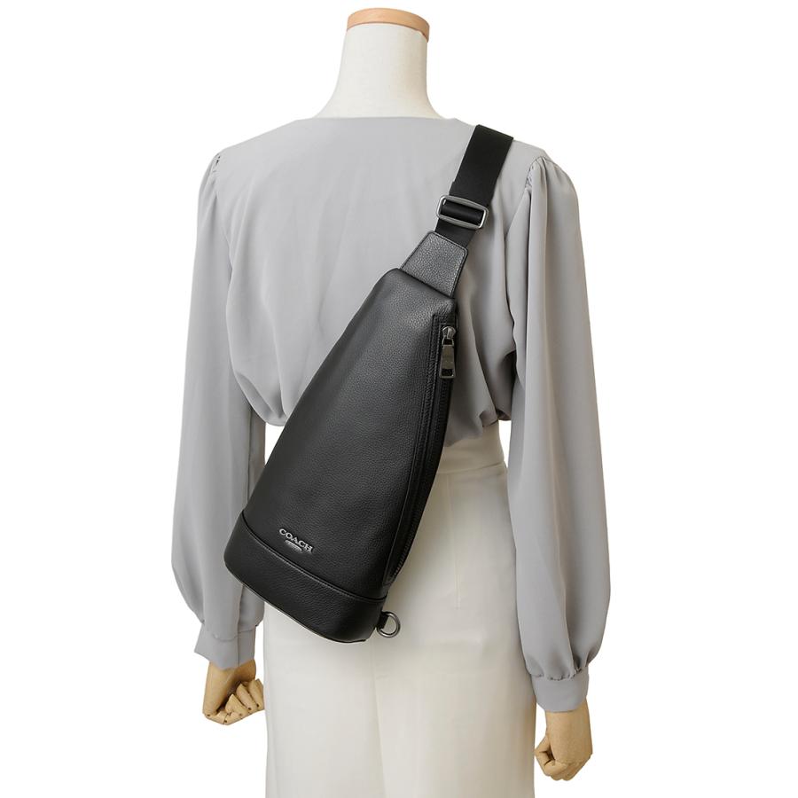 COACH（コーチ） ボディバッグ メンズ レディース ブラック CY803QBBK