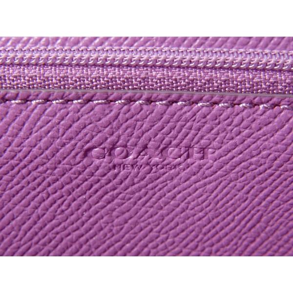 COACH コーチ 長財布 F54007 SVLKD クロスグレーン レザー