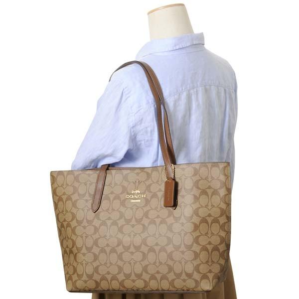 COACH（コーチ） トートバッグ F67108 IME74 シグネチャー ダーク