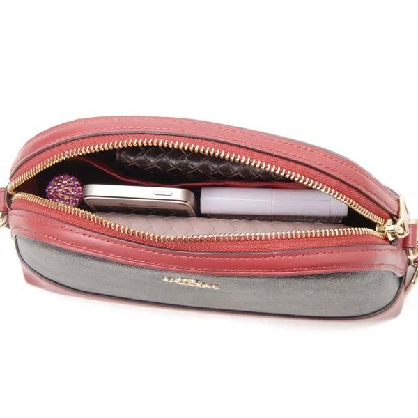 再値下げ！コーチ ショルダーバッグ ブラウン レッド シグネチャー コーチ ショルダーバッグ レディース ブランド COACH